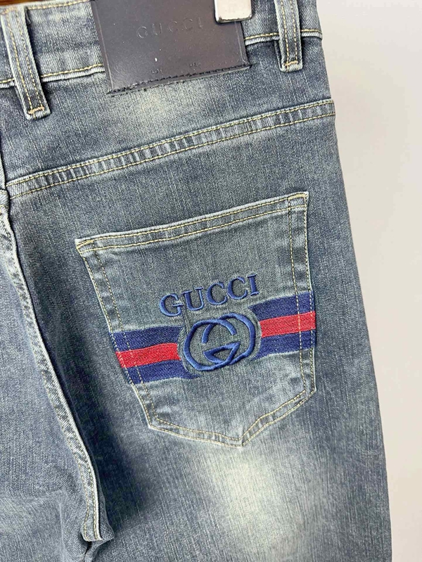 ブランドジーンズ角部分ディテール